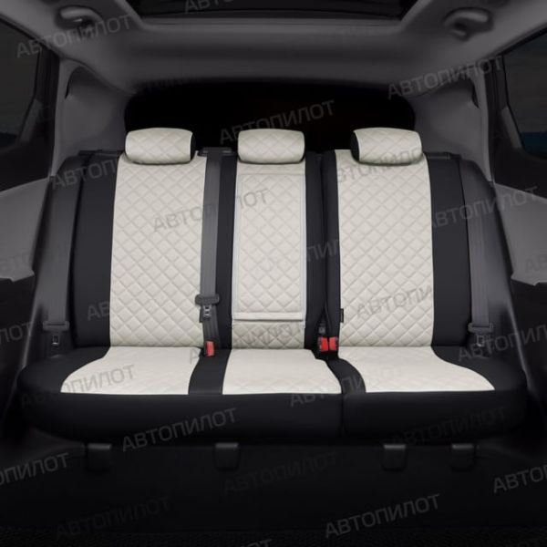 Чехлы Автопилот Экокожа Ромб на Jaecoo J7 (2023+) Чехлы Автопилот Экокожа Ромб на Jaecoo J7 (2023+)