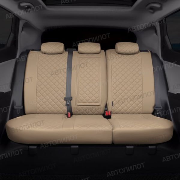 Чехлы Автопилот Экокожа Ромб на Jaecoo J7 (2023+) Чехлы Автопилот Экокожа Ромб на Jaecoo J7 (2023+)