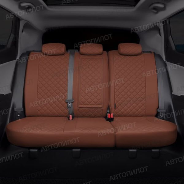 Чехлы Автопилот Экокожа Ромб на Jaecoo J7 (2023+) Чехлы Автопилот Экокожа Ромб на Jaecoo J7 (2023+)