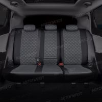 Чехлы Автопилот Алькантара Ромб на Jaecoo J7 (2023+)